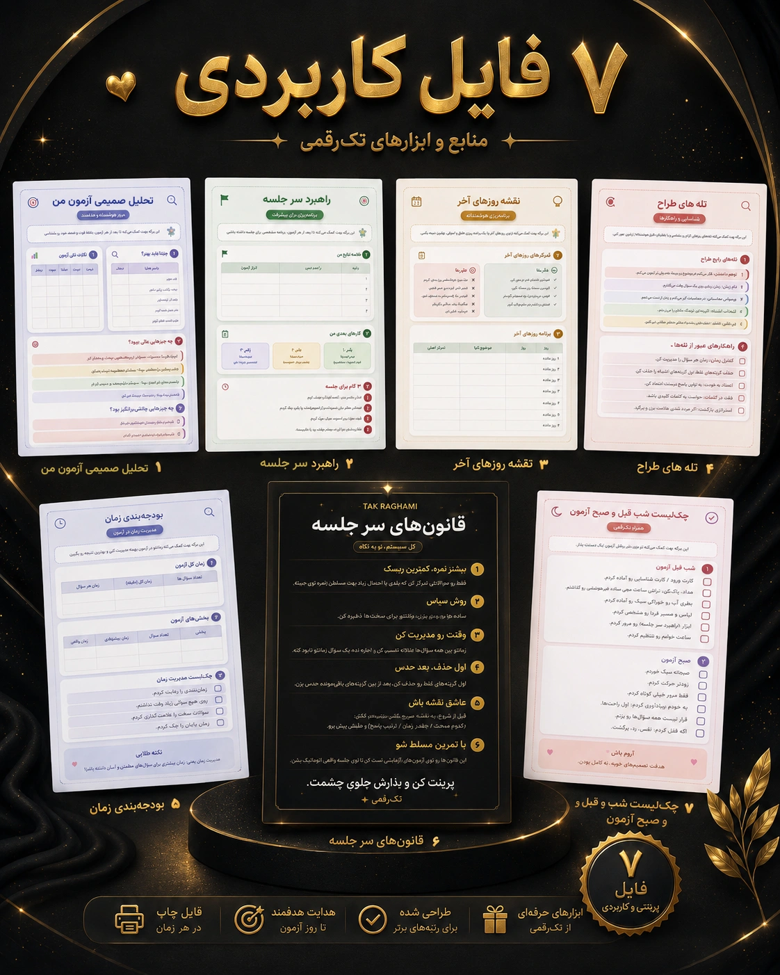 موکاپ ۷ ابزار کاربردی تک‌رقمی